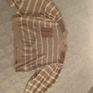 FREE PEOPLE STRIPED SWEATER